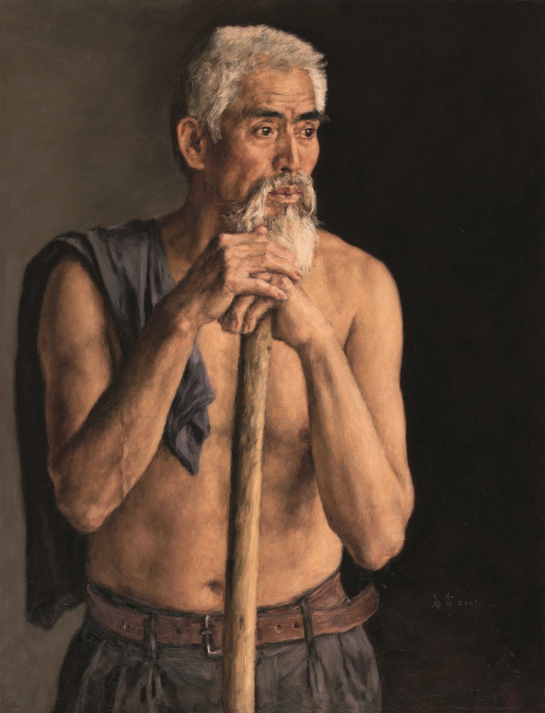劳动者 130x97cm 2008年.jpg