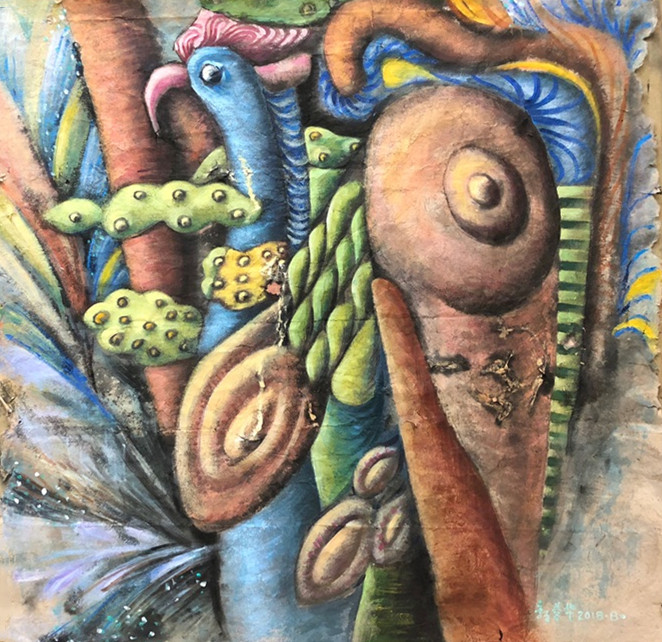 《蓝色羽毛》100x100cm.jpg