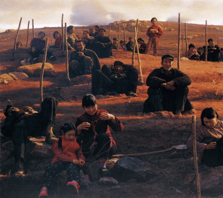 孟良崮  2004  180cmx200cm.JPG