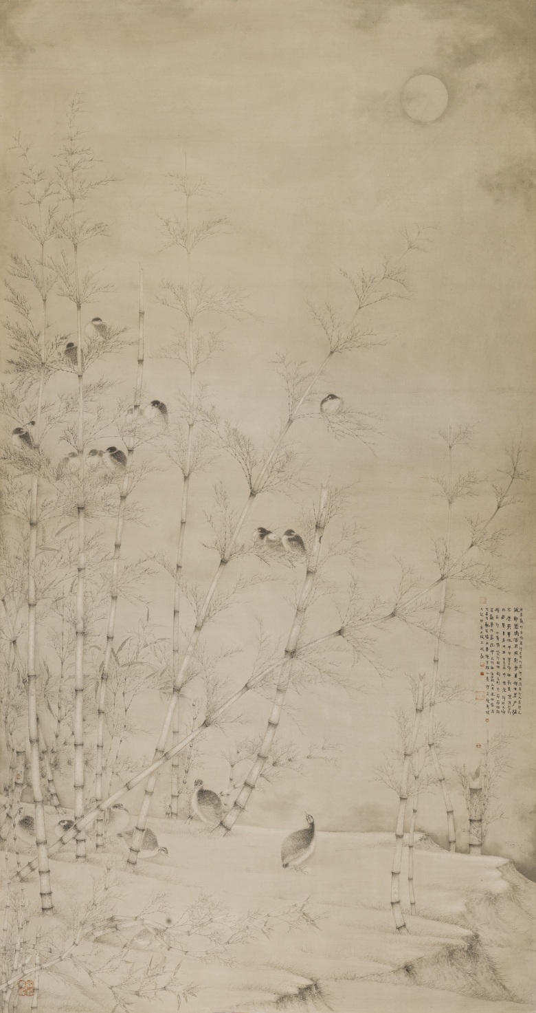 《清风高节》 365x192cm 纸本设色 2014 刘万鸣.jpg