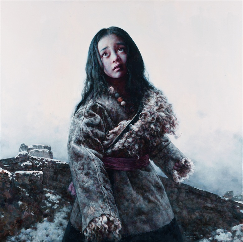 《颓垣往事》  120x120cm  2019年  艾轩.jpg