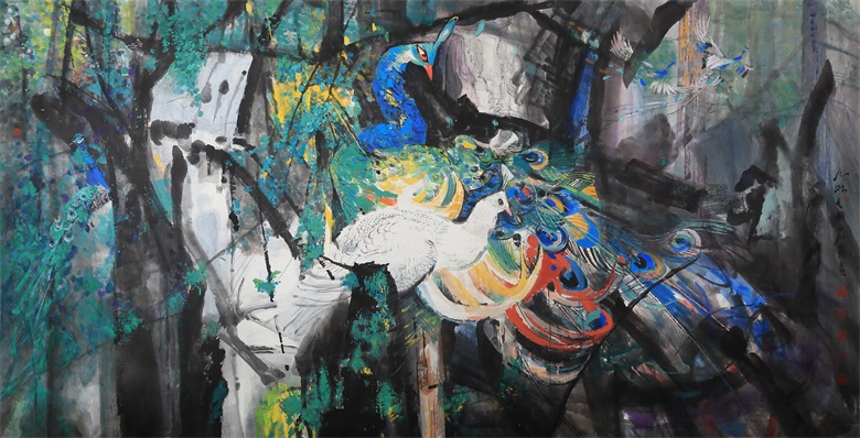 《九如之颂》248x129cm 2015年.jpg