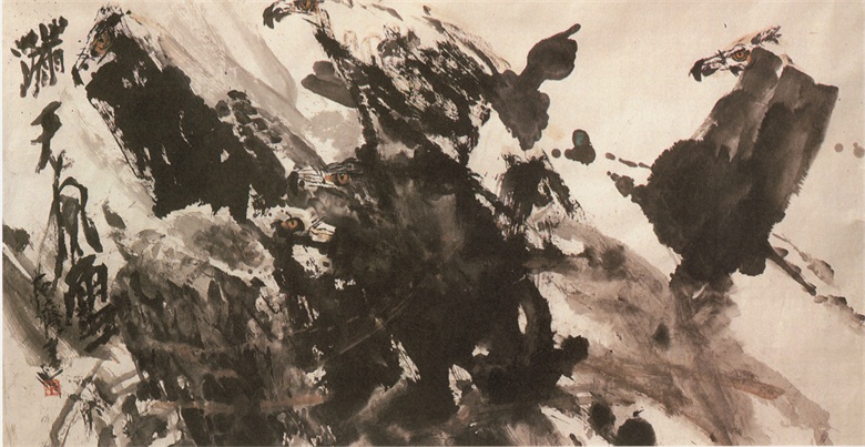 1978年《漫天风雪》178X96cm.jpg