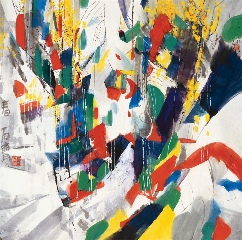 1992年《春》84X76cm.jpg