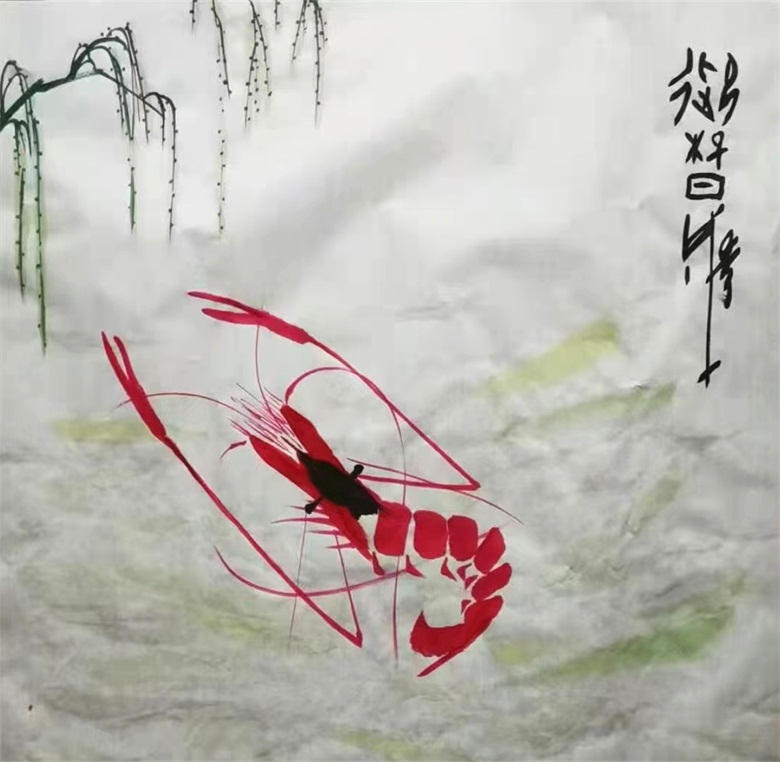 《迎春》甲骨文 四尺斗方.jpg