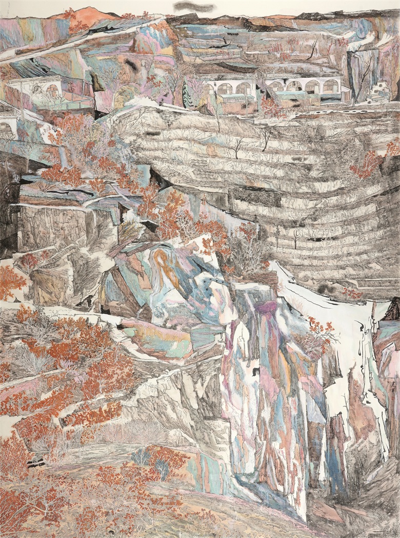 《秋艳》  入会资格  尚意2017全国中国画写意作品展.JPG