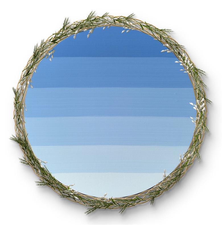 《海滩系列No.8》 50 x 50cm  布面油画  2025.jpg