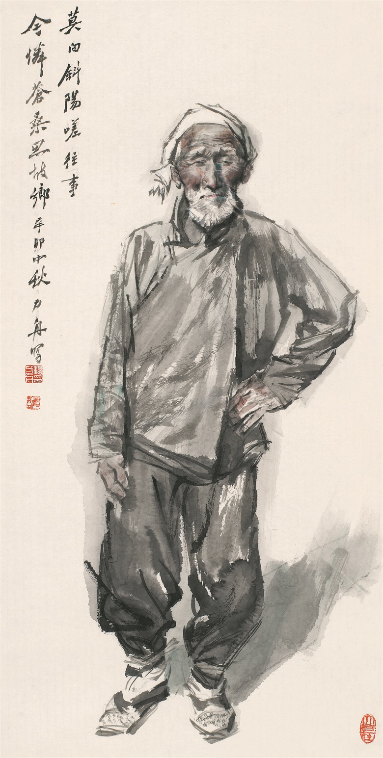 《沧桑思故乡》 68x136cm 杨力舟 2011年 .jpg