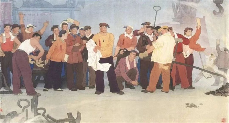 20260827178779643089.jpg 1.《比武图》 70cm×126cm 中国画 1979年1981年中国画研究院(国家画院)首届作品展展出并收藏.jpg