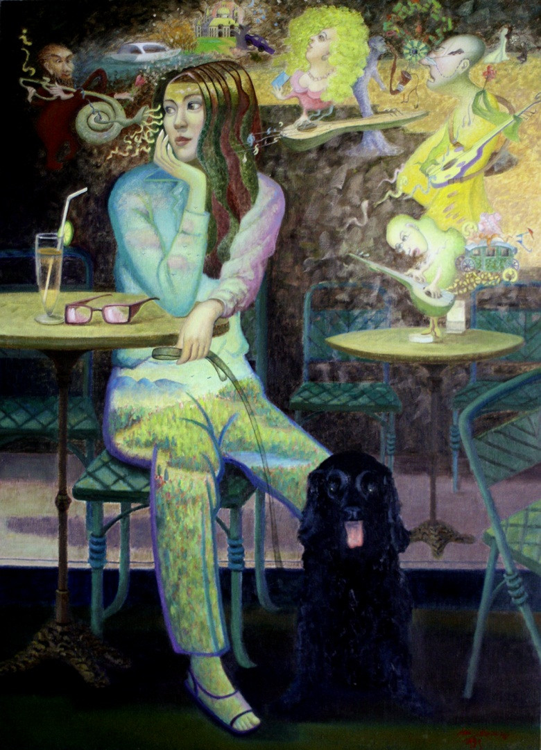 20261013179186411178.jpg 《四个求爱者》油画 180cmx130cm 2006年.jpg